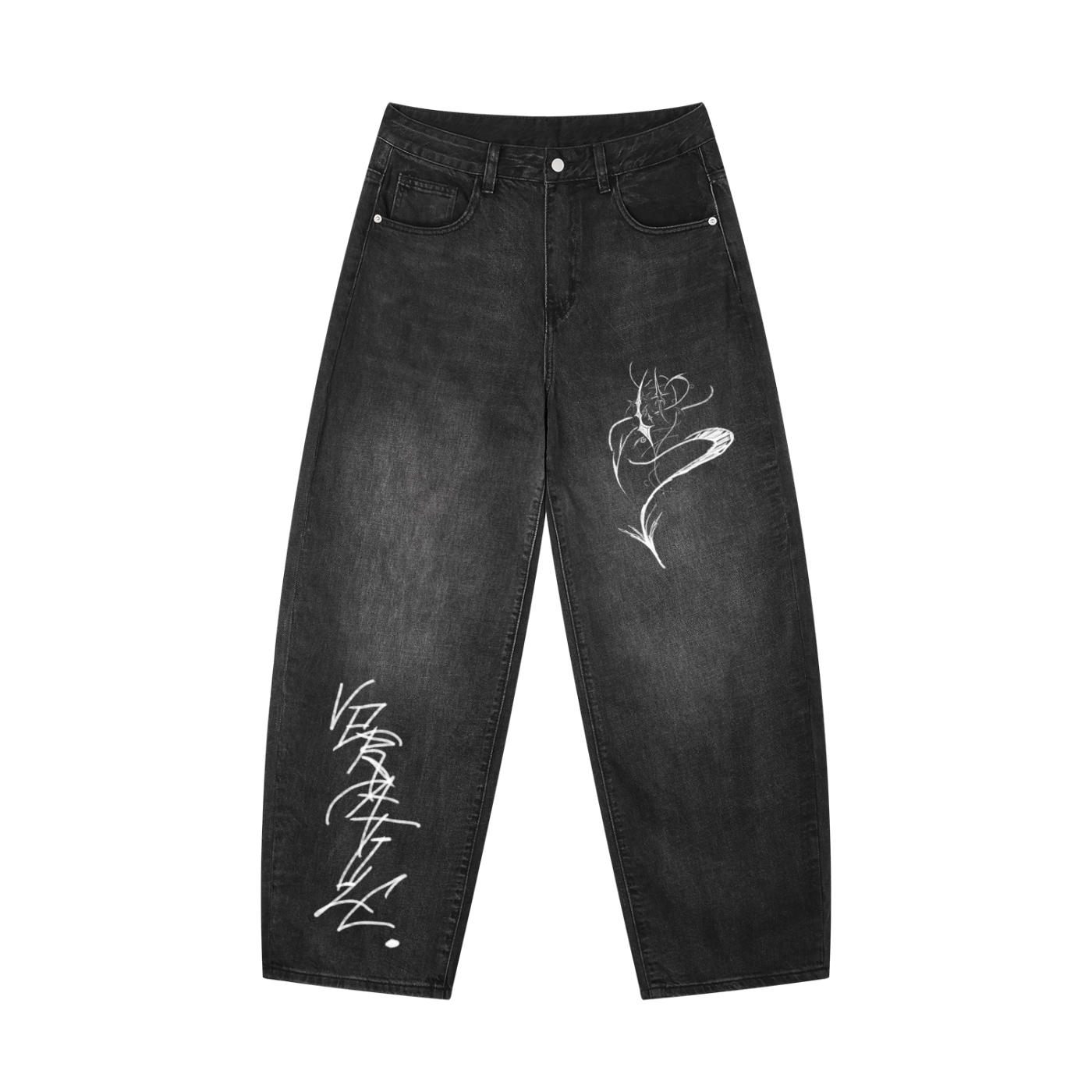 VST Sunfade Barrel Jeans